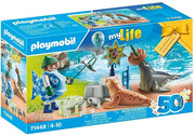 Playmobil Zestaw z figurkami My Life 71448 Karmienie zwierząt Playmobil Producent