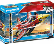 Playmobil Zestaw figurek Stunt Show 70832 Lotniczy pokaz kaskaderski: Odrzutowiec 