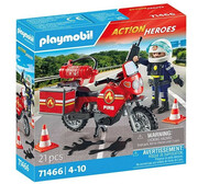 Playmobil Zestaw z figurką Główna kwatera straży pożarnej 4819