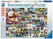 Ravensburger Polska Puzzle 3000 elementów 99 momentów VW Ravensburger Polska Producent
