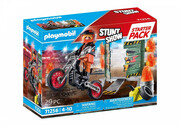 Playmobil Zestaw z figurką Stunt Show 71256 Starter Pack Pokaz kaskaderski ze ścianą ognia Playmobil Producent