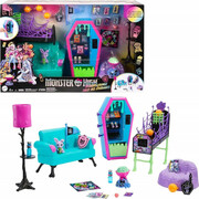 Mattel Mebelki Monster High Salonik uczniów zestaw Mattel Producent