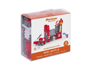 Marioinex Klocki konstrukcyjne Mini Waffle - Strażak Zestaw Duży blister Marioinex Producent