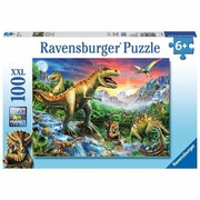 puzzle RAVENSBURGER RAVEN 96 EL KUL DINOZAURY