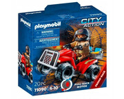 Playmobil Zestaw z figurką City Action 71090 Pożarniczy Speed Quad Playmobil Producent