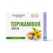 Topinambur Inulina Prebiotyk Wsparcie Jelit Mikrobiom 60 tabl. Golden Pharm