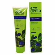 Pasta do Zębów Bez Fluoru Delikatnie Wybielająca Borówka Ecodenta 100ml Ecodenta
