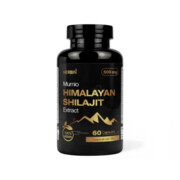 Mumio Himalajskie Żywe Shilajit Gold Herbin 60 kapsułek Herbin