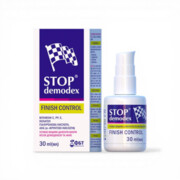 Żel do twarzy Finish Control STOP DEMODEX Demodekoza Nużyca Trądzik 30ml Golden Pharm
