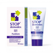 Maska do twarzy 9w1 Pure Derm STOP DEMODEX Demodekoza Nużyca Trądzik 50ml Golden Pharm