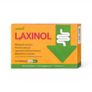 Laxinol Komfort Jelit Trawienie Na noc Gazy Herbin 15 kaps. Herbin