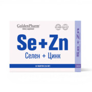Selen + Cytrynian Cynku GoldenPharm 30 tab. Golden Pharm