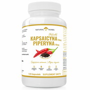 Kapsaicyna 10mg + Piperyna 10mg + Prebiotyk Mocne Spalanie 120 Kaps. Alto Pharma
