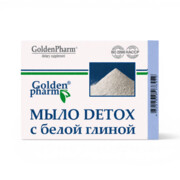 Mydło DETOX Biała Glinka w kostce Piękna Cera 70g Golden Pharm