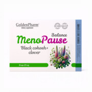 Menopauza Balance – Czerwona Koniczyna, Pluskwica Groniasta, Izoflawony 30 kaps. Golden Pharm