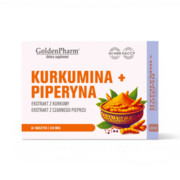 Kurkumina Piperyna Mocne Spalanie Golden Pharm 30 tab. Golden Pharm