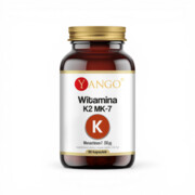 Witamina K2 MK-7 200 mcg – wsparcie kości i krzepnięcia krwi | 90 kapsułek - Yango Yango
