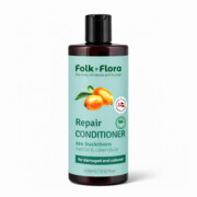 Odżywka Rokitnikowa Regenerująca Włosy FolkFlora 400 ml Folk Flora