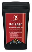 Kolagen Rybi z Colostrum Vital MAX- Kolagen Końska Dawka w Proszku 510g Zielana