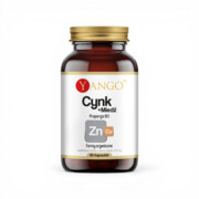 Cynk + Miedź 15 mg + 1,5 mg – Kompleks Na Odporność i Włosy (Proporcja 10:1) – 90 kapsułek - Yango Yango