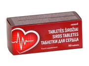 Tabletki dla serca Roślinna Formuła Głóg Waleriana Mięta 50 tab. HERBIN