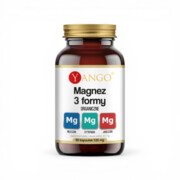Magnez 3 formy - 90 kaps. - Yango Yango