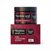 Kwas nikotynowy (Niacyna) Maska Termiczna Aktywator Wzrostu Włosów 250ml Golden Pharm