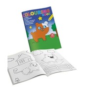 KOLOROWANKA DLA DZIECI 16 RYSUNKÓW NA 8 KARTKACH PromoFriends