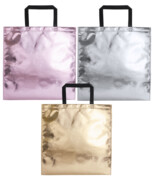 TORBA NA ZAKUPY PREZENTOWA LAMINOWA BŁYSZCZĄCA RÓŻNE KOLORY PromoFriends