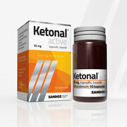 Ketonal Active 50 mg 10 kapsułek twardych SANDOZ