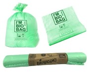 BIO WORKI NA ŚMIECI 10L 25szt 100% BIOKOMPOSTOWALNE Biodegradowalne ISLA VERDE