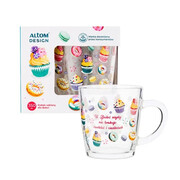 SZKLANKA KUBEK SZKLANY DLA BABCI Babcine Słodkości 350 ml Altom
