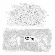 WYPEŁNIACZ WYPEŁNIENIE DO PREZENTÓW DO PUDEŁKA 500g BIAŁY PromoFriends