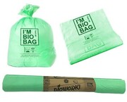 BIO WORKI NA ŚMIECI 120L 10szt 100% BIOKOMPOSTOWALNE Biodegradowalne ISLA VERDE