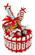 TORCIK SŁODKOŚCI KINDER TORT WIELKANOCNY KINDER CZEKOLADA KINDER EGGS KINDER CHOCO BONS PromoFriends