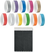 OPASKA NA RĘKĘ TYVEK Numerowana Kontrola dostępu Festiwalowa ZESTAW 10 SZT. RÓŻNE KOLORY Midocean