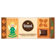 CZEKOLADA ŚWIĄTECZNA WAWEL MIGDAŁ W KARMELU LIMITOWANA EDYCJA 90g Wawel