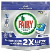 KAPSUŁKI DO ZMYWAKI TABLETKI FAIRY 100 SZT ALL IN ONE Fairy