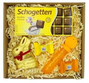 ZESTAW UPOMINKOWY WIELKANOCNY ZAJĄC LINDT BOX PromoFriends