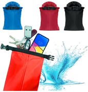 WOREK TORBA WODOODPORNA WODOSZCZELNA 1,5 L NA TELEFON DOKUMENTY 17,5X32,5CM PromoFriends