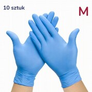 Rękawiczki nitrylowe 10 szt rozmiar M Mercator