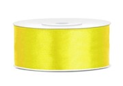 WSTĄŻKA SATYNOWA TASIEMKA 25MM/25M ŻÓŁTA PromoFriends