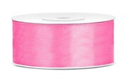WSTĄŻKA SATYNOWA TASIEMKA 25MM/25M RÓŻOWA PromoFriends