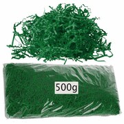 WYPEŁNIACZ WYPEŁNIENIE DO PREZENTÓW DO PUDEŁKA 500g ZIELONY PromoFriends