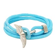 Gaira® Bransoleta Srebrną płetwą 3223, Kolor turkusowy Gaira®