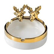 Gaira® Popielniczka Jeleń 8161, Kolor biały Gaira®