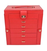 Gaira® Szkatułka na biżuterię 9033, Kolor czerwony Gaira®