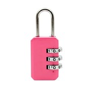 Gaira® Wiszący zamek szyfrowy Z331, Kolor różowy Gaira®