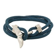 Gaira® Bransoleta Srebrną płetwą 3223, Kolor niebieski Gaira®