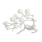 Gaira® Broszką Jeleń 31326, Kolor srebrny Gaira®